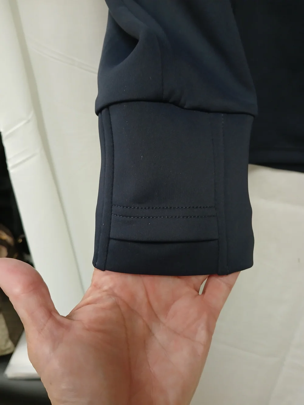 Apana Navy Full-Zip Utility Jacket